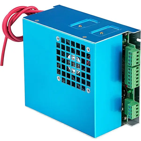 VEVOR 50W CO2 Laser Netzteil 220V Lasernetzteil Netzadapter Lasergravur Netzteil 22KV für Laser Cutting Machine KGDY50W00...