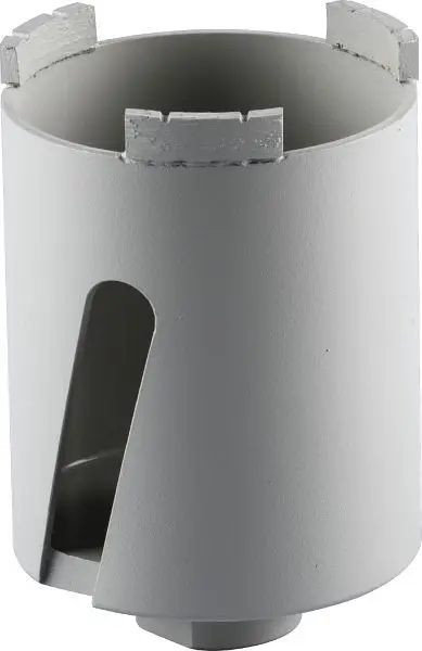 Klingspor DD 600 U Bohrkronen 68 x 35 mm 3 Segmente 24 x 35 x 7 mm Standardverzahnung Gewinde M 16 Dosensenker 325390