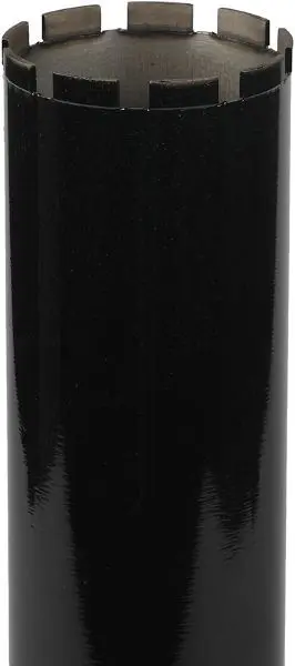 Klingspor DK 612 B Bohrkronen 52 x 25 x 127 mm 5 Segmente 24 x 25 x 10 mm Standardverzahnung Gewinde 1/2“ mit Anschluss ...