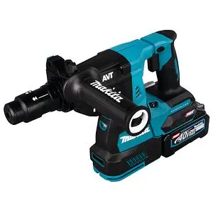 Makita Akku-Kombihammer SDS+ 40 V maximale / 40 Ah 2 Akkus + Ladegerät im MAKPAC HR004GM201