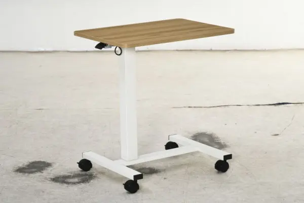 HOMCOM Höhenverstellbar Steh-Sitz Schreibtisch bis 70 kg 65 x 48 x 70-110 cm 920-080