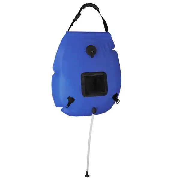 vidaXL Camping-Duschtasche Blau 20 L PVC 364309 8720845846770