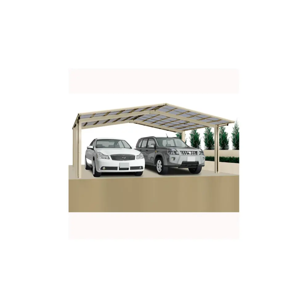 Ximax Carport Alu Linea 110 M Edelstahl-Look | 905229V