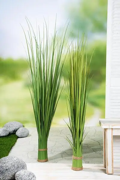 Bündel, Gras / Gräser, Kunststoff, grün, H. 150 cm, D. 40 cm