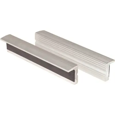 KSTOOLS® - Alu-Schraubstock-Schonbacken,Struktur,140mm