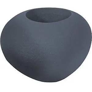 Pflanzbehälter, STORUS VII, HxBxT 340 x 525 x 485 mm, granit anthrazit.