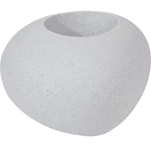 Pflanzbehälter, STORUS VII, HxBxT 340 x 525 x 485 mm, granit blendend.