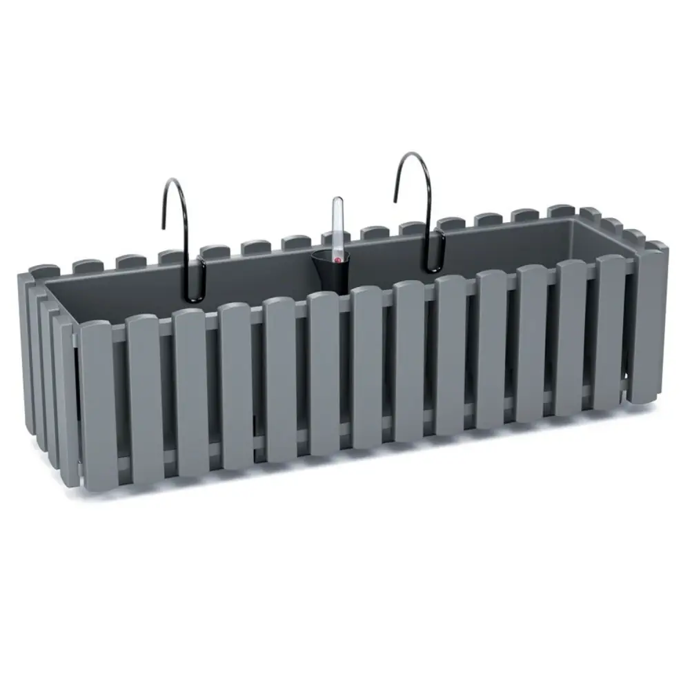 Balkonkasten mit Haken Boardee Fencycase DDEF600W grau für Briefkasten | Wetterfest