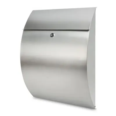 BURG-WÄCHTER - Edelstahl-Briefkasten 38670 mit Solar-LED