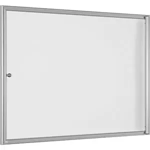 Schaukasten für den Innenbereich, Außentiefe 27 mm, für DIN A1, Rückwand weiß.