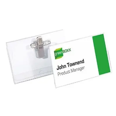 DURABLE - Namenschild 810119 90x54mm Kunststoff tr 50er-Pack