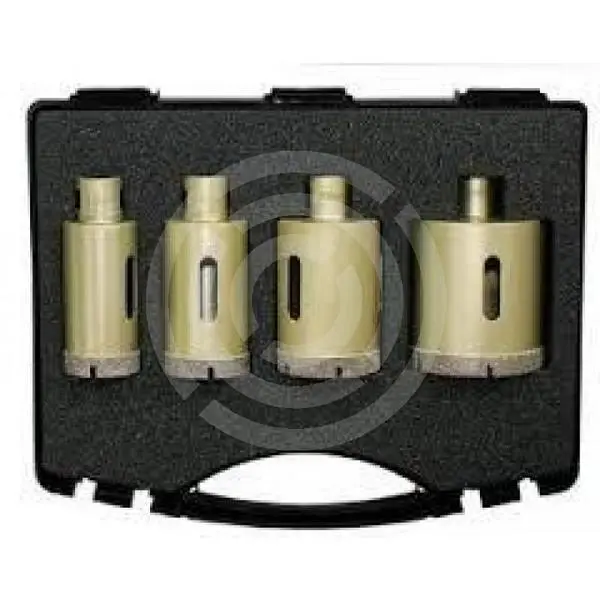 ADT Trockenbohrkronen Economy M14 Set 4 teilig für den Winkelschleifer DFB004