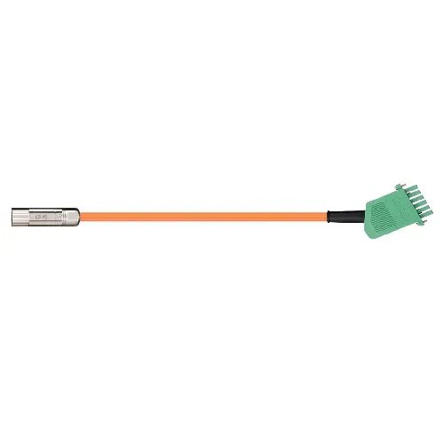 Professioneller Igus MAT9440019 16/4C 16/1P Round Plug Socket / SUB-D Pin B Connector PUR Danaher Motion 90088 Servo Cable 1