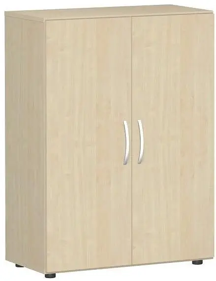 geramöbel Flügeltürenschrank mit Standfüßen inkl. Türdämpfer nicht abschließbar 800x420x1104 Ahorn/Ahorn S-383102-AA
