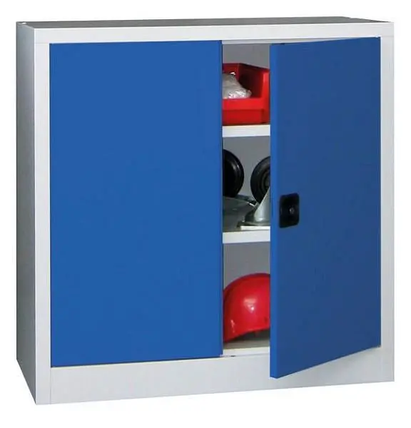 Pavoy Flügeltürenschrank 1000/600/1000 Drehgriff Böden verzinkt 31309-100-600-910