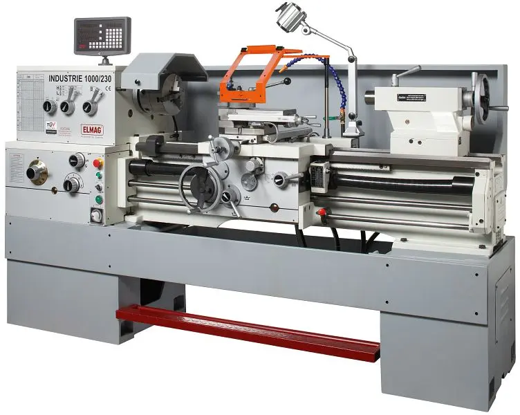 ELMAG Universal-Drehmaschine Industrie 1000/230 K inklusive 3-Achs-Positionsanzeige 'SINO' 88165