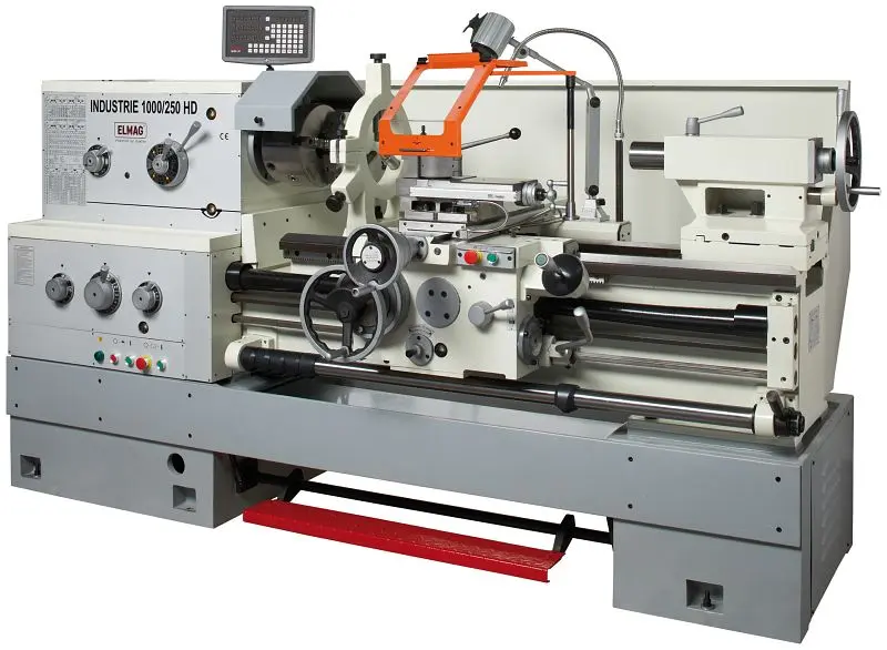 ELMAG Universal-Drehmaschine Industrie 1000/250 HD inklusive 3-Achs-Positionsanzeige 'SINO' 88176