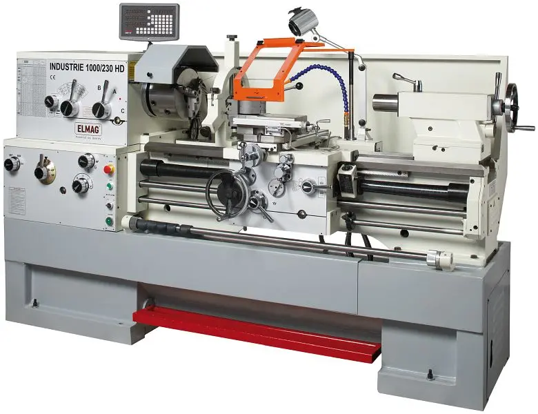 ELMAG Universal-Drehmaschine Industrie 1500/230 HD inklusive 3-Achs-Positionsanzeige 'SINO' 88174