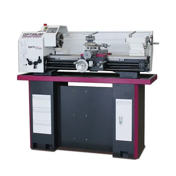 Optimum Leit- und Zugspindel-Drehmaschine TU 3008 OPTIturn 3427200