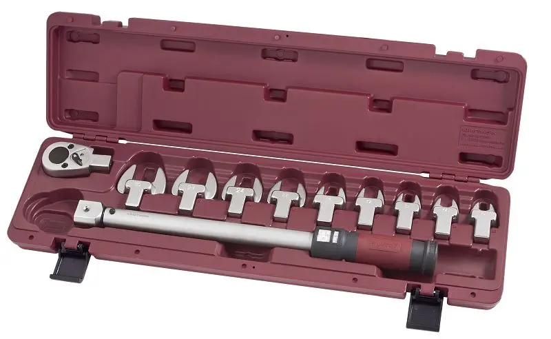 Kraftwerk Klick-Drehmomentschlüssel-Koffer 1/2" 40-200Nm Hochleistungs-Umschantikknarre 3235GK1