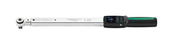STAHLWILLE Drehwinkel-Drehmomentschlüssel MANOSKOP mit Einsteckwerkzeug Umschantikknarre Nr.714R/10 10-100 N·m Antriebs-...