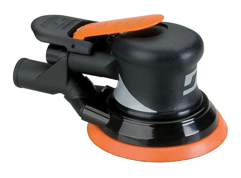 Dynabrade 127 mm (5) Dynorbital Supreme Exzenterschleifer für Zentralabsaugung Umlaufbahn 3/8" (10 mm) 56884