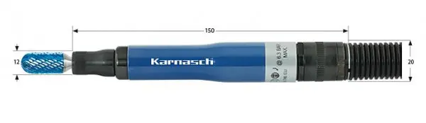 Karnasch 11.4706 Druckluft Profi-Geradschleifer KA60R für Frässtifte Schaft 30mm 114706