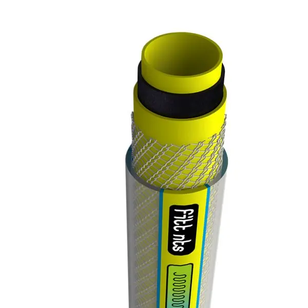 fitt Gartenweisech aus Weich-PV NTS Yellow 3/4" 25 m 76085