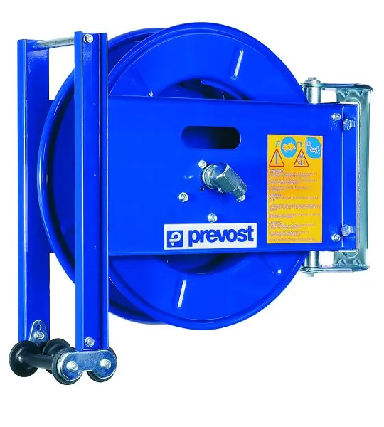 Prevost Aufroller Serie DMO - Ohne Schlauch - Stahl Drehbarer Eingang mit IG BSPP= G 3/8 Ausgang mit AG BSPP= G 3/8 DMO N