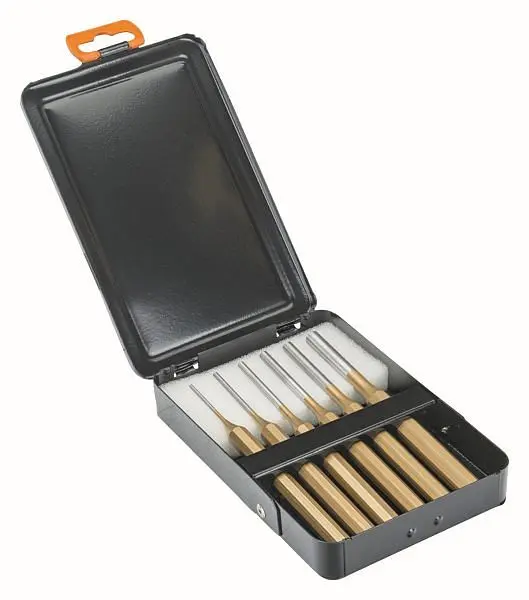 Bahco Splintentreiber-Satz 6-teilig Metallbox 3734S/6