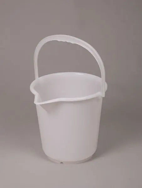 Bürkle Eimer HDPE Inhantik: 105 l Farbe: weiß 2307-0011