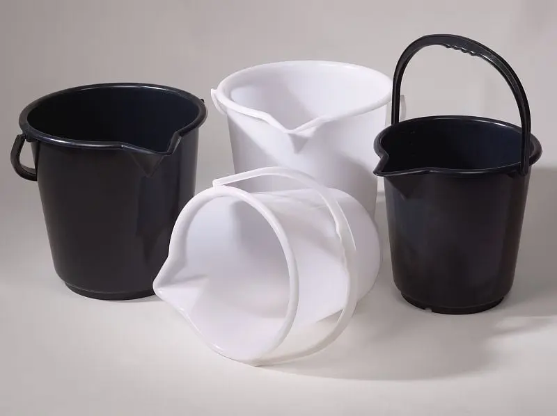 Bürkle Eimer HDPE Inhantik: 17 l Farbe: weiß 2307-0018