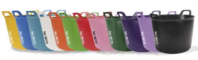Rubi Trageeimer Nº.3 Kunststoff Rot 40 l VE: 10 Stück 88726