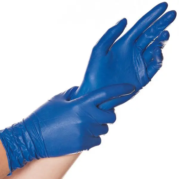 Hygostar Latexhandschuhe Soft Blue blau Grösse 8/M puderfrei VE: 1000 Stück 26756
