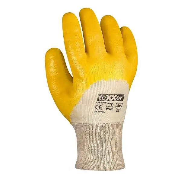 teXXor Nitril-Handschuhe "STRICKBUND" Grösse: 8 VE: 1 Paar 2356-8