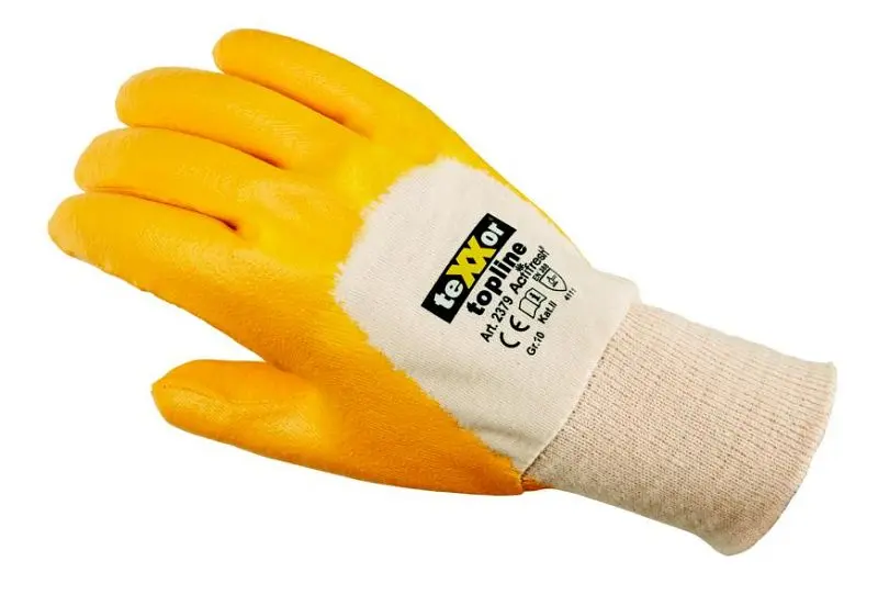 teXXor Nitril-Handschuhe "STRICKBUND" Grösse: 10 VE: 1 Paar 2379-10