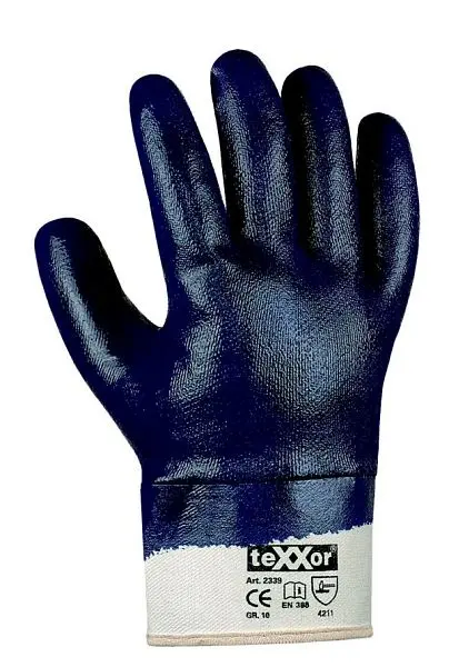 teXXor Nitril-Handschuhe "STULPE" Grösse: 11 VE: 1 Paar 2339-11