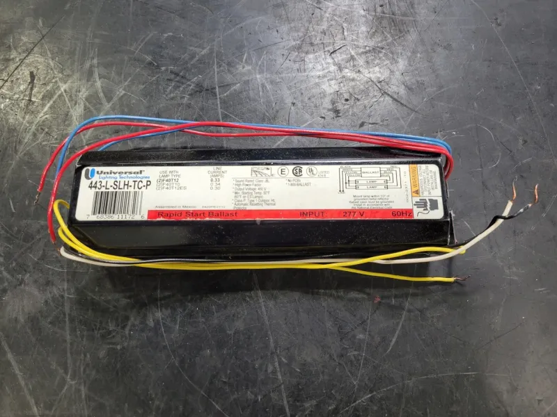 12V/24V Lastre de arranque rápido 443-L-SLH-TC-P