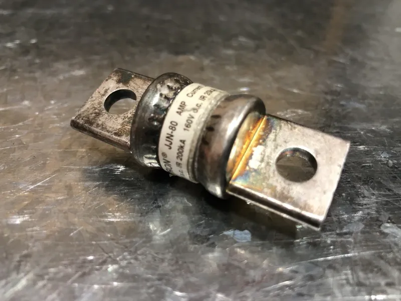 80 Amp Current Limiting Fuse JJN-80 kompatibel mit 12V/24V Systemen