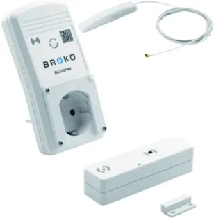 Fensterkontaktschalter mit Funkübertragung DIBt geprüft inkl. Außenantenne