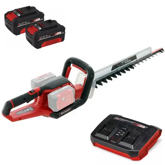 Akku Heckenschere Einhell GE-CH 36/65 Li - 2x 18V 4Ah mit Aufbewahrungsschutzhülle