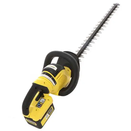Akku-Heckenschere Kärcher HGE 36-60 - Messer 60 cm - 36 V - mit Sicherheitsgriff und Teleskopstiel