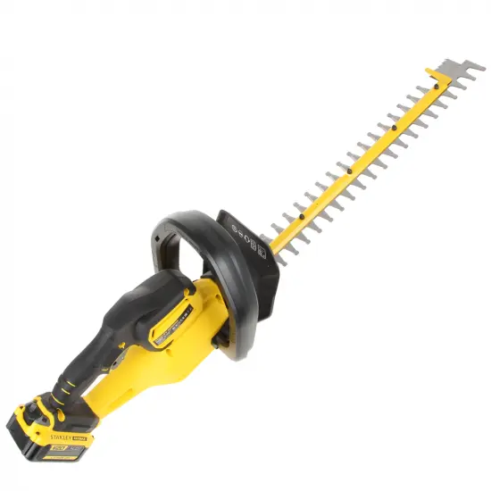 Elektrische Heckenschere STANLEY FATMAX V20 - 18V - 4AH mit Aufbewahrungsschutzhülle