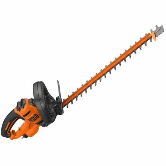 Elektro Heckenschere Schwarz & Decker BEHTS401-QS - Heckenschere 500 W mit Schwert 55 cm