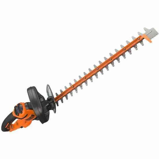Elektro Heckenschere Schwarz & Decker BEHTS451-QS - Heckenschere 550 W mit Schwert 60 cm | 550 W | 45 cm Schwert