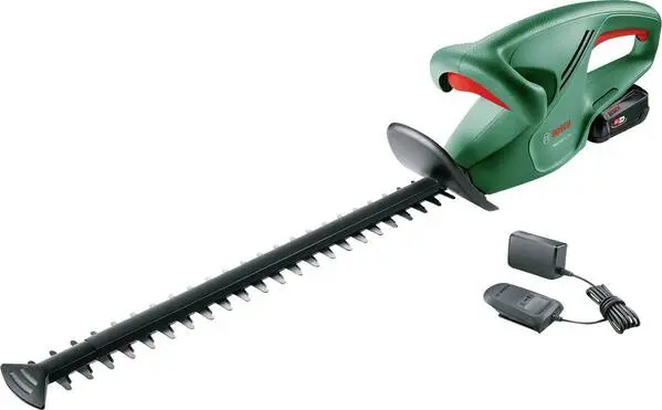 Leistungsstarke Elektro-Heckenschere Bosch Home and Garden EASYHEDGECUT 18-45 Heckenschere inkl. Akku, inkl. Ladegerät 18...