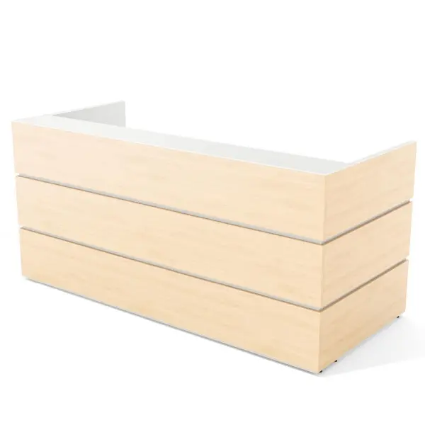 Deskin Theke PEARL Buchedekor B 2400 x T 1050 x H 1120 mm 288174