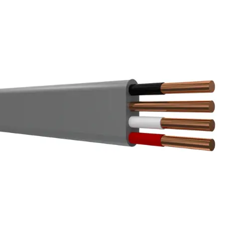 12/3 UF-B Deckend Copper Underground Feeder Cable Gray 600V