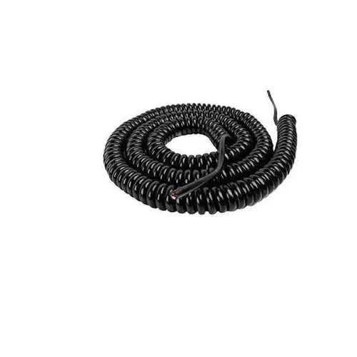 12/4 SOOW UL/CSA, Retractable Coil Cord, 1FT Retracted, 5FT Ausgedehnt