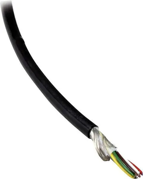 BKL Electronic 1506069/10 Datenleitung Li12YD11Y 8 x 0.5 mm² Schwarz 10 m